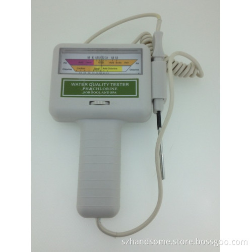 PC-101 pH Meter. Swimming Pool SPA Water pH Meter &Cl2 Chlorine Meter